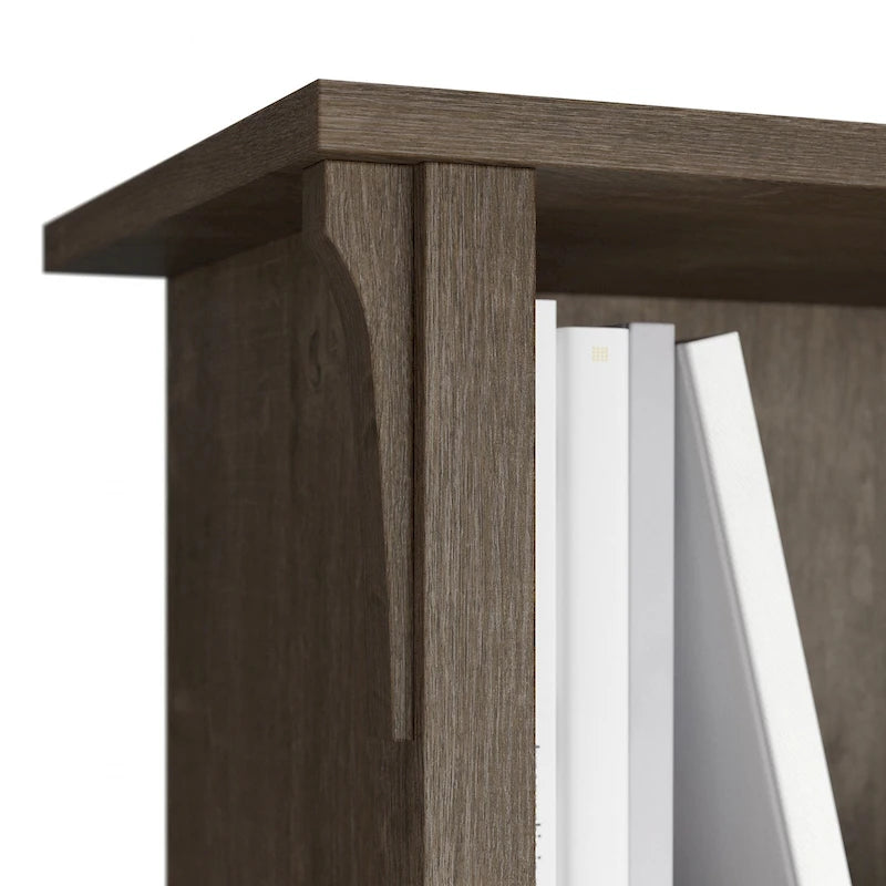 Salinas Tall 5-shelf Bookcase (Set of 2) by Bush Furniture