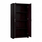 Cabot Tall Storage Cabinet with Doors by Bush Furniture