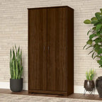 Cabot Tall Storage Cabinet with Doors by Bush Furniture