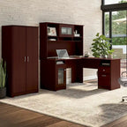 Cabot Tall Storage Cabinet with Doors by Bush Furniture
