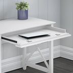 Key West 54W Computer Desk with Cabinet and Bookcase by Bush Furniture
