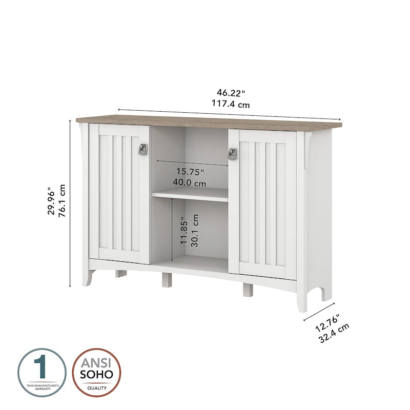 Salinas Accent Storage Cabinet with Doors by Bush Furniture