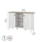 Salinas Accent Storage Cabinet with Doors by Bush Furniture