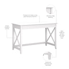 Key West 48W Writing Desk by Bush Furniture