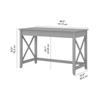 Key West 48W Writing Desk by Bush Furniture