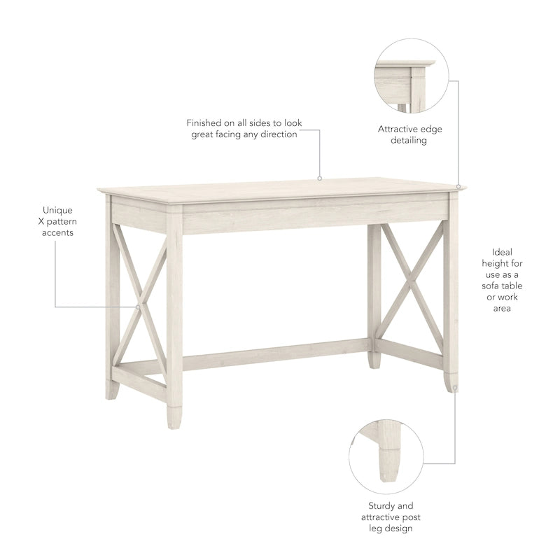 Key West 48W Writing Desk by Bush Furniture