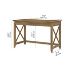 Key West 48W Writing Desk by Bush Furniture
