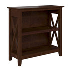 Key West Small 2 Shelf Bookcase by Bush Furniture