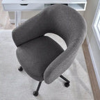 Bush Furniture Fairfax Mid Century Modern Desk Chair for Home Office