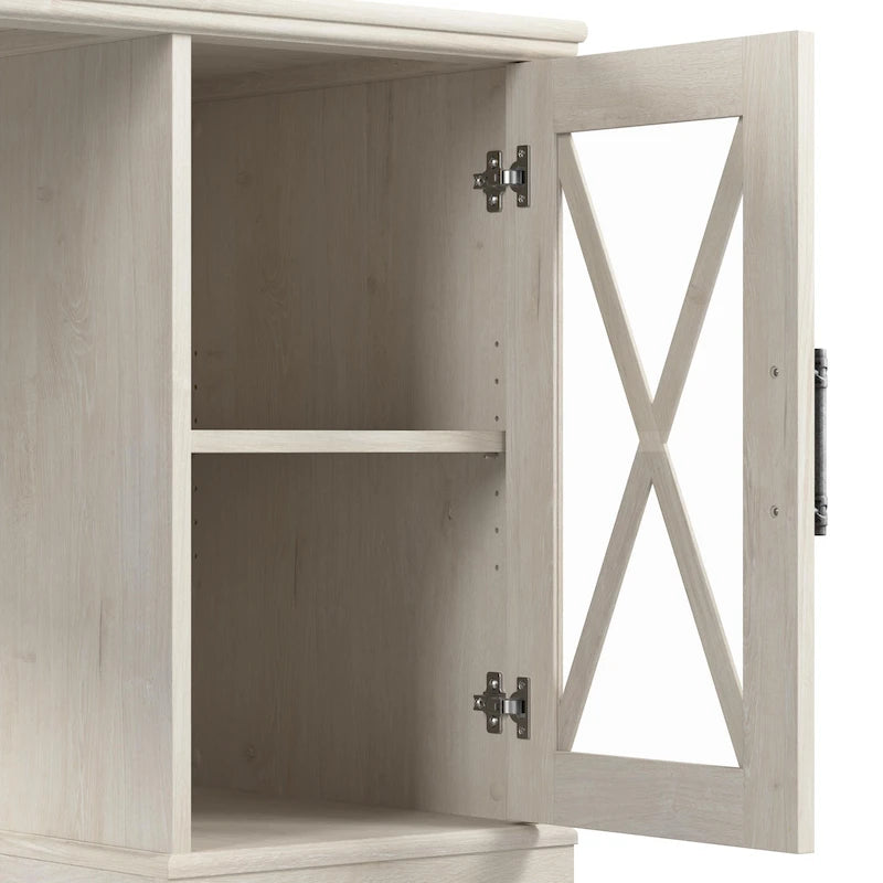 Lennox 2 Drawer Lateral File Cabinet with Shelves by Bush Furniture