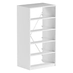 Modern 5-Drawer Fabric Dresser With Sturdy Wood Frame