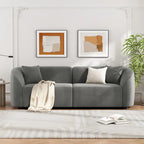 Christopher Knight Home - Allegra Sculptural 87 Curved Sofa