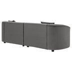 Christopher Knight Home - Allegra Sculptural 87 Curved Sofa