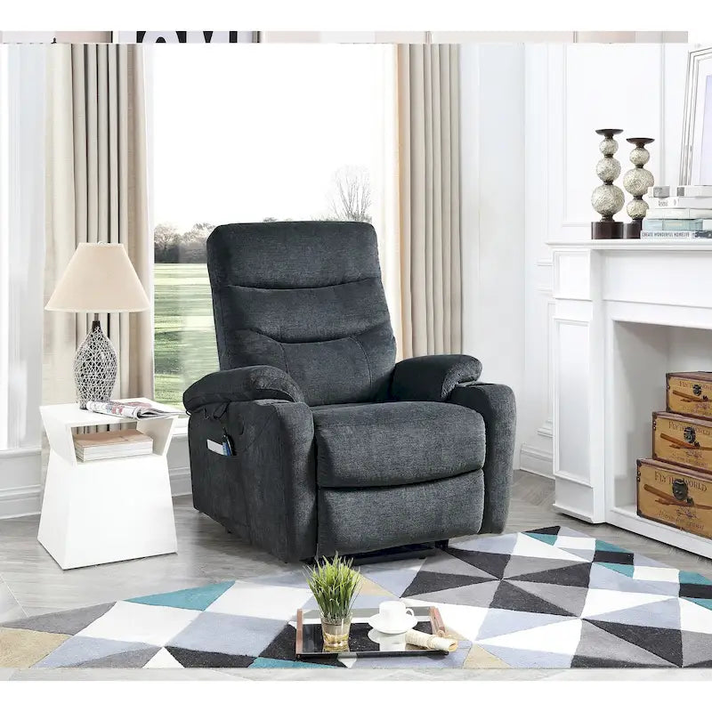 Christopher Knight Home - Liyasi Electric Power Lift Recliner with Massage, Heat, and Convenient Features