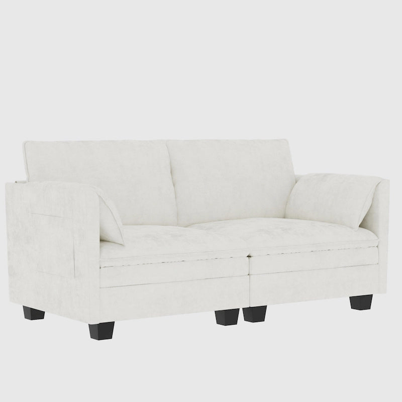 Christopher Knight Home - Sophia Mid-Century Modern Loveseat Sofa