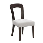 Christopher Knight Home - Adrian Upholstered Dining Chairs, Comfortable Seating with Sturdy Wood Frame, Set of 2