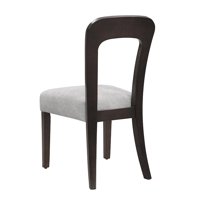 Christopher Knight Home - Adrian Upholstered Dining Chairs, Comfortable Seating with Sturdy Wood Frame, Set of 2