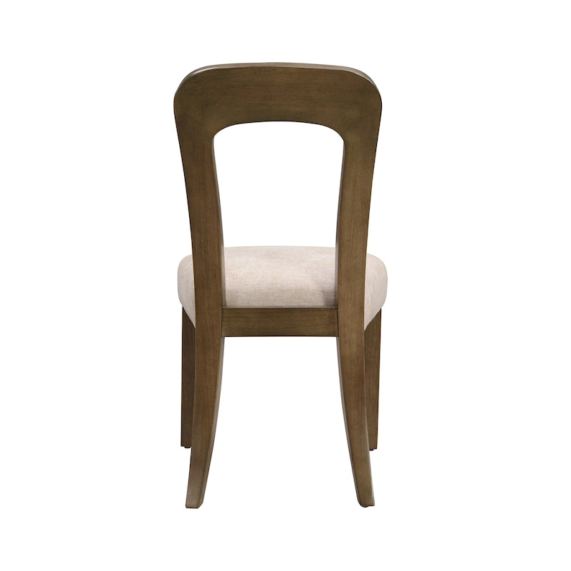 Christopher Knight Home - Adrian Upholstered Dining Chairs, Comfortable Seating with Sturdy Wood Frame, Set of 2