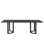 Kenneth Modern 95-Inch Dining Table with U-Shaped Trestle Base by Christopher Knight Home