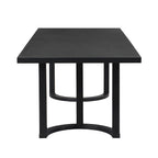 Kenneth Modern 95-Inch Dining Table with U-Shaped Trestle Base by Christopher Knight Home