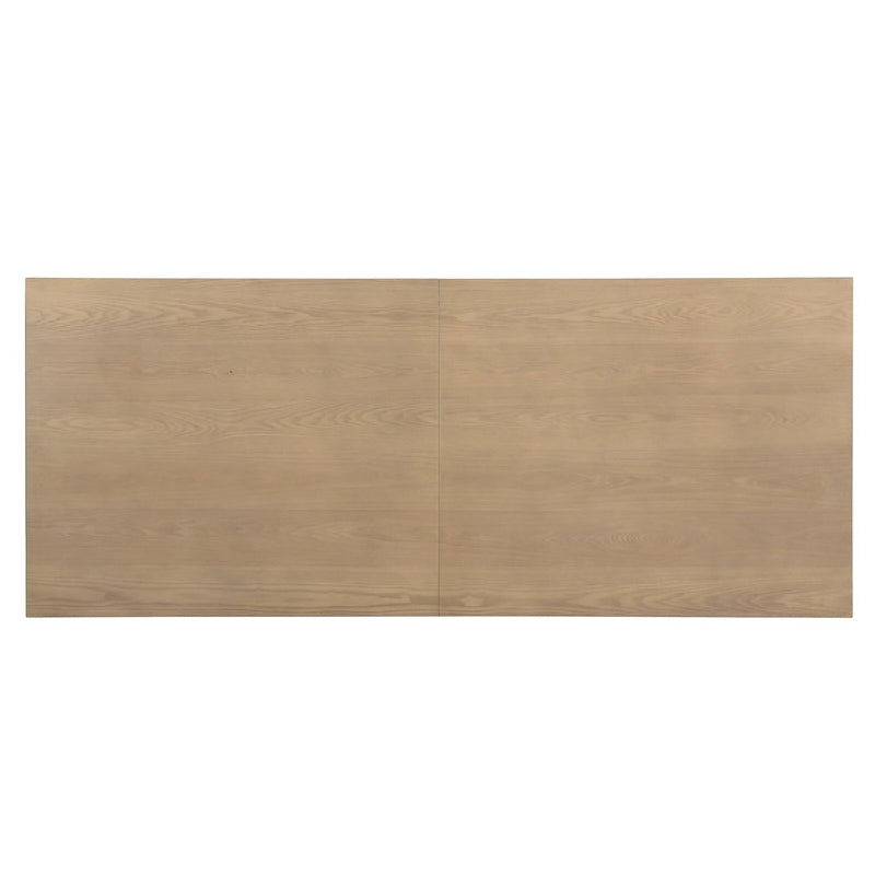 Kenneth Modern 95-Inch Dining Table with U-Shaped Trestle Base by Christopher Knight Home