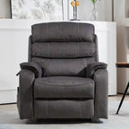 Deluxe Version Dual Motors Power Lift Recliner,Lay Flat 74.8  Length,100% Polyester,Message/Heat,Eazy Assemble