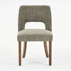 Upholstered Back Side Dining Chair Set of 2