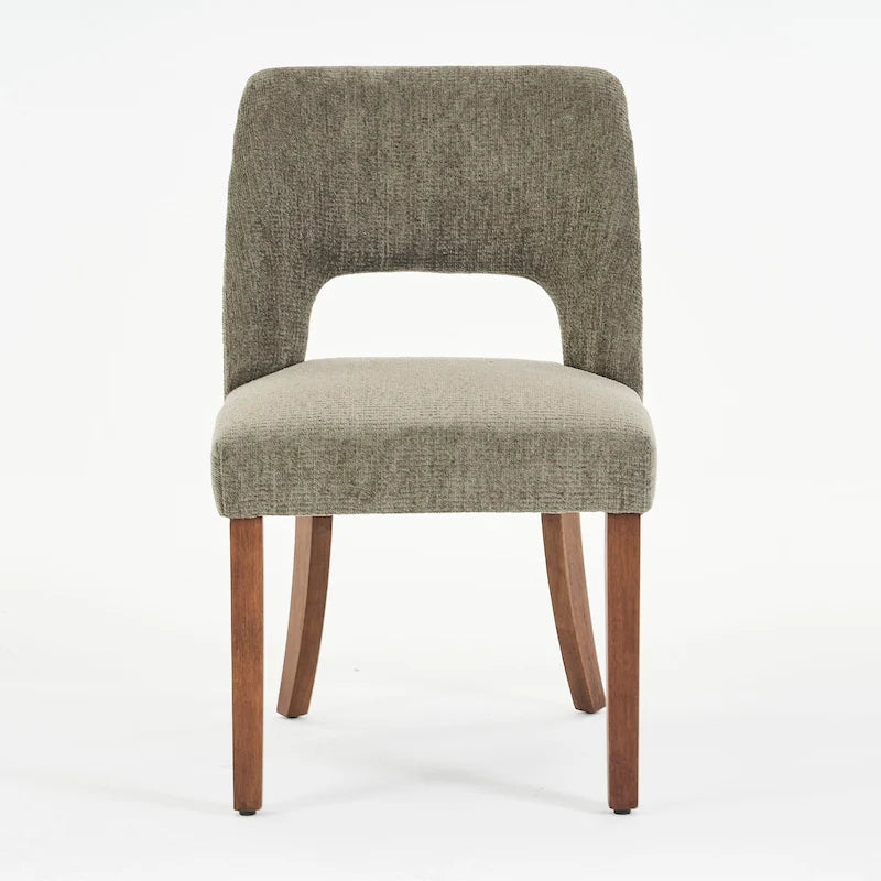 Set of 4 Fabric-upholstered Dining Chairs