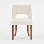 Set of 4 Fabric-upholstered Dining Chairs