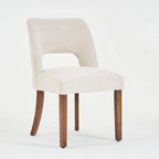 Set of 4 Fabric-upholstered Dining Chairs