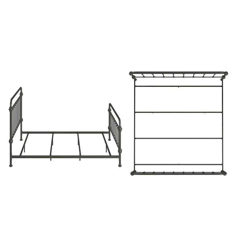 Vilnius Antique Graceful Victorian Iron Metal Bed
