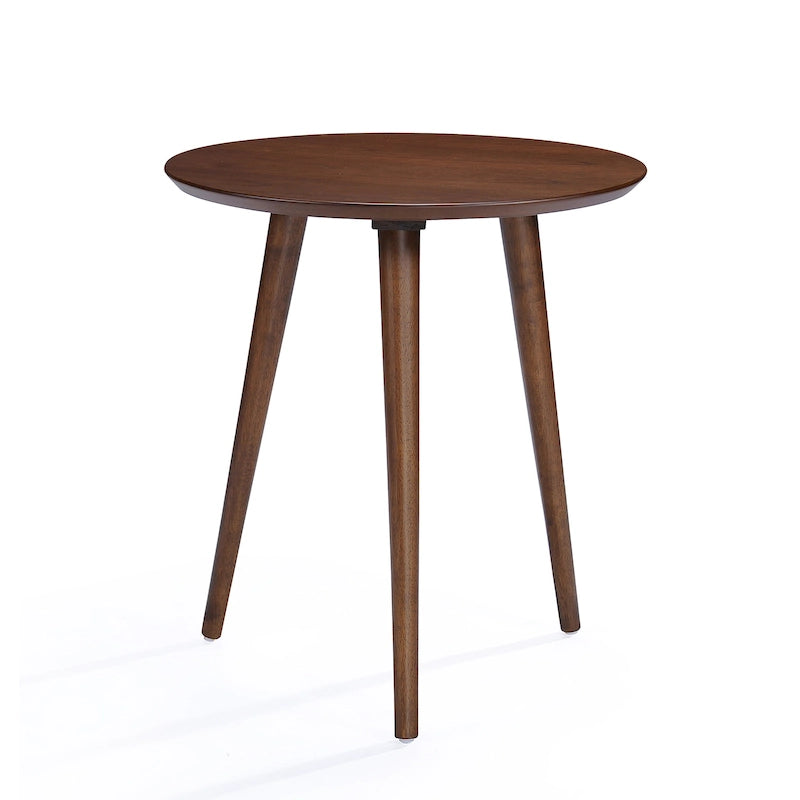 Evie Wood End Table with Faux Wood Overlay by Christopher Knight Home - 20L x 20W x 22H