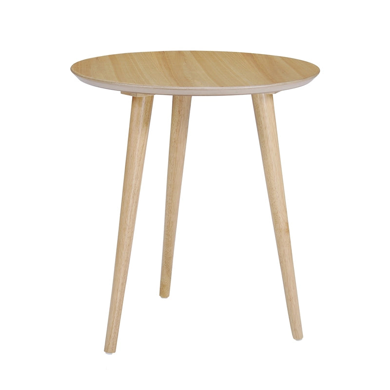 Evie Wood End Table with Faux Wood Overlay by Christopher Knight Home - 20L x 20W x 22H