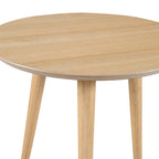 Evie Wood End Table with Faux Wood Overlay by Christopher Knight Home - 20L x 20W x 22H