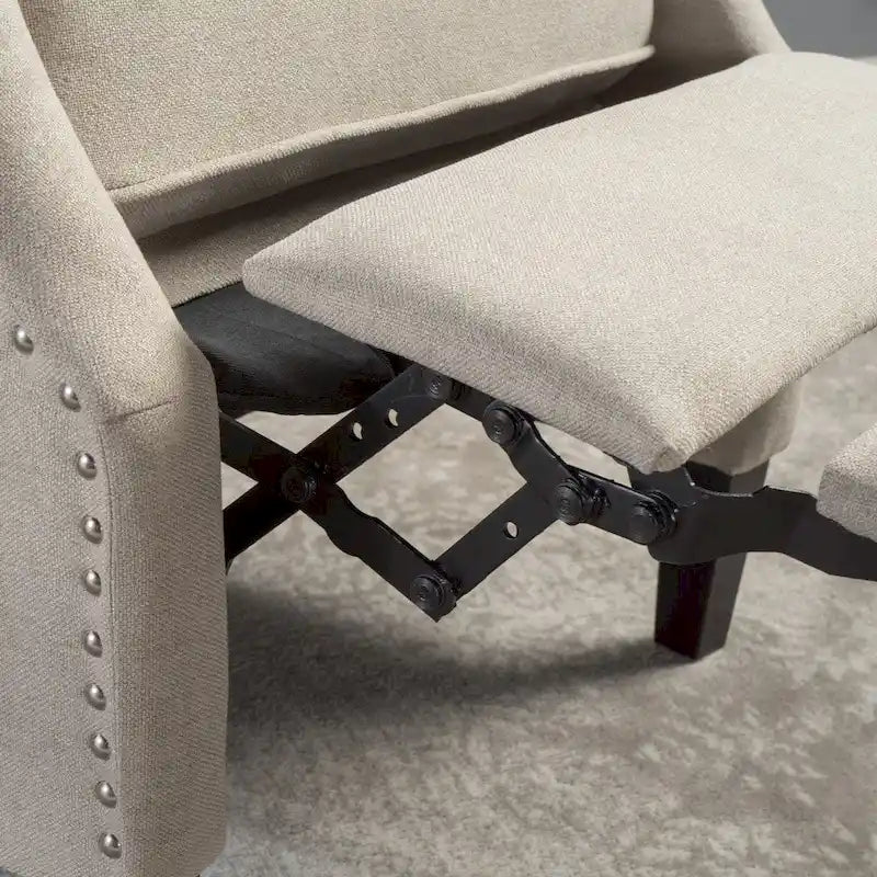 Wescott Wingback Pushback Recliner by Christopher Knight Home