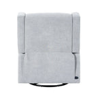 Tanya Luxury Power Motion Recliner Chair with Swivel Glider, Upholstered Living Room Reclining Sofa Chair with Lumbar Support