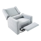 Tanya Luxury Power Motion Recliner Chair with Swivel Glider, Upholstered Living Room Reclining Sofa Chair with Lumbar Support