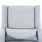 Tanya Luxury Power Motion Recliner Chair with Swivel Glider, Upholstered Living Room Reclining Sofa Chair with Lumbar Support