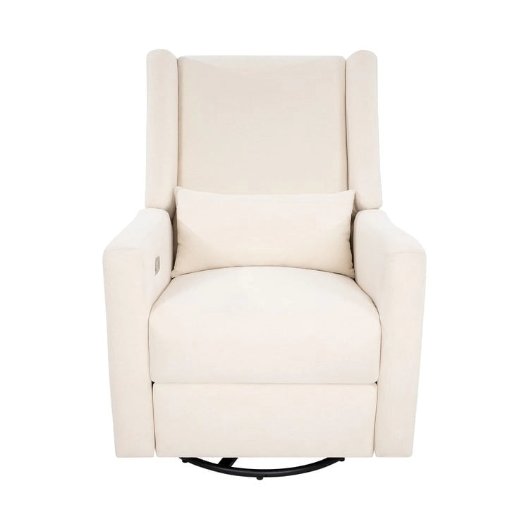 Tanya Luxury Power Motion Recliner Chair with Swivel Glider, Upholstered Living Room Reclining Sofa Chair with Lumbar Support