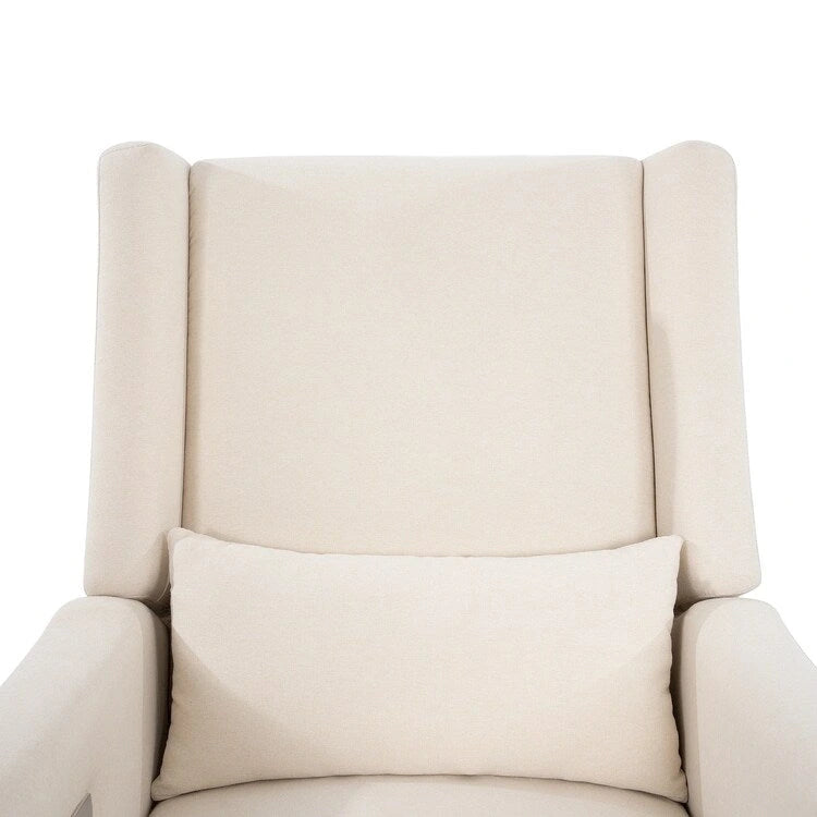 Tanya Luxury Power Motion Recliner Chair with Swivel Glider, Upholstered Living Room Reclining Sofa Chair with Lumbar Support