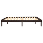 14 Inch Solid Pine Wood Platform Bed Frame No Squeak Bed Frame with Wooden Slats No Box Spring Needed