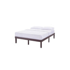 14 Inch Solid Pine Wood Platform Bed Frame No Squeak Bed Frame with Wooden Slats No Box Spring Needed