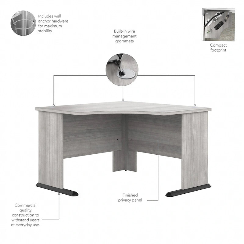 Studio A 48W Corner Computer Desk by Bush Business Furniture