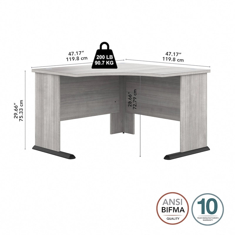 Studio A 48W Corner Computer Desk by Bush Business Furniture