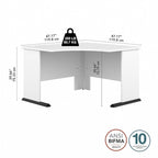 Studio A 48W Corner Computer Desk by Bush Business Furniture