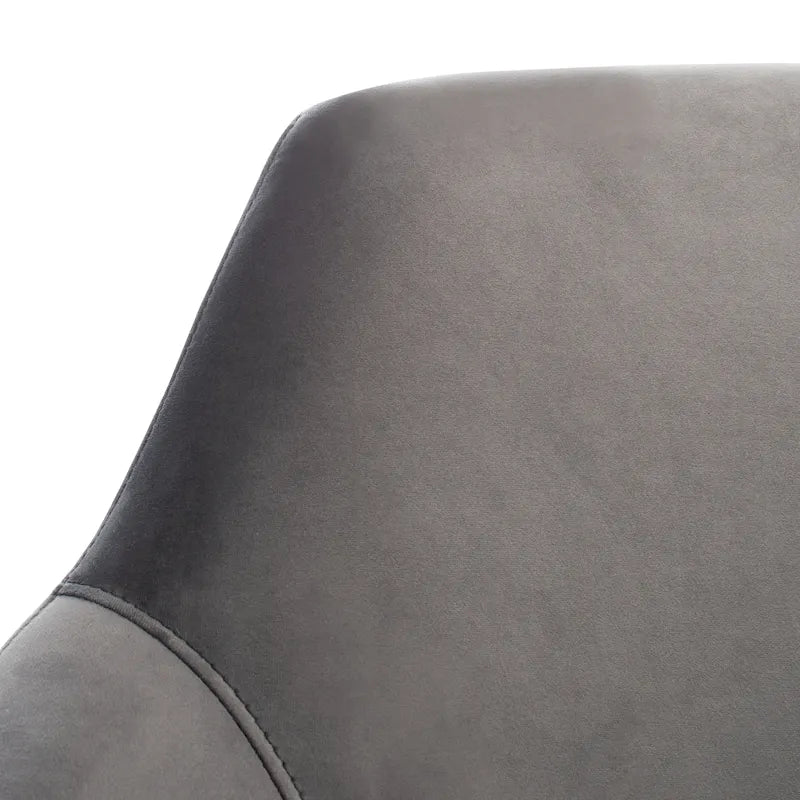 SAFAVIEH Couture Citine Velvet Swivel Accent Chair - 31.1 W x 32.3 L x 29.5 H - 31.1 W x 32.3 L x 29.5 H