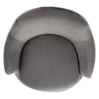 SAFAVIEH Couture Citine Velvet Swivel Accent Chair - 31.1 W x 32.3 L x 29.5 H - 31.1 W x 32.3 L x 29.5 H