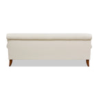 Alana Lawson 88 Inch Living Room Sofa  Three Cushion Couch with Rolled Arms and Tight Back  Minimal Assembly Required