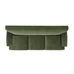 Alana Lawson 88 Inch Living Room Sofa  Three Cushion Couch with Rolled Arms and Tight Back  Minimal Assembly Required