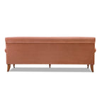 Alana Lawson 88 Inch Living Room Sofa  Three Cushion Couch with Rolled Arms and Tight Back  Minimal Assembly Required